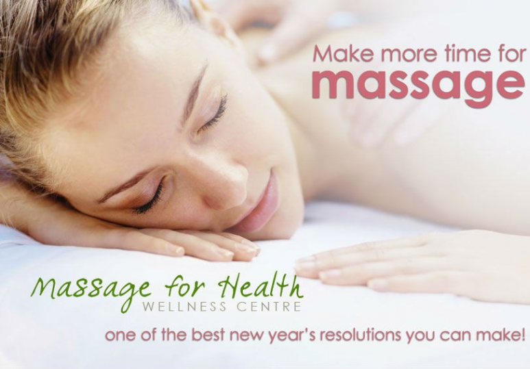 new year's resolution massage